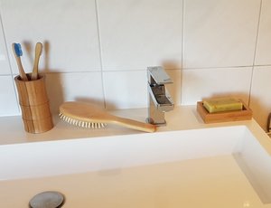 Leven zonder afval, een plasticvrije badkamer
