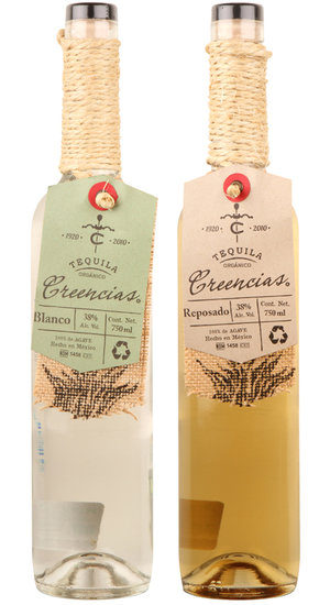 Biologische Tequila's van Creencia, een klein familiebedrijf in Mexico. 