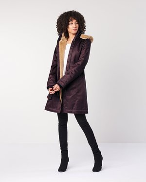 Winterjas voor vrouwen, hoodlamp