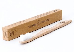 Bamboo tandenborstel van The Bamboo Brush Society