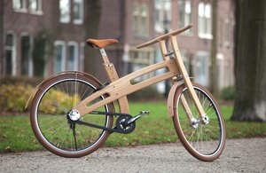 Bough Bikes, fietsen gemaakt van eikenhout