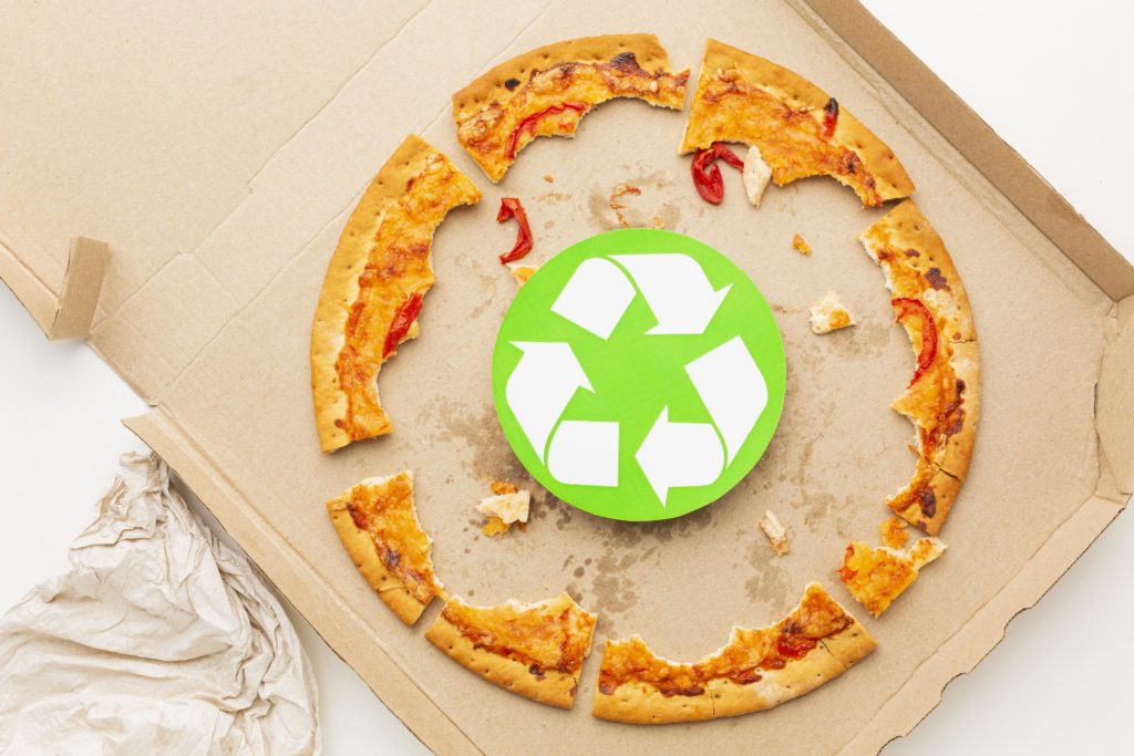 Welke pizzadozen kunnen we recyclen?